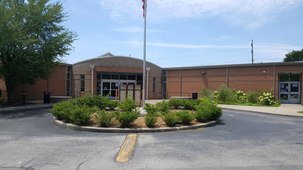 District 54 Early Vote location, Bordeaux Library.